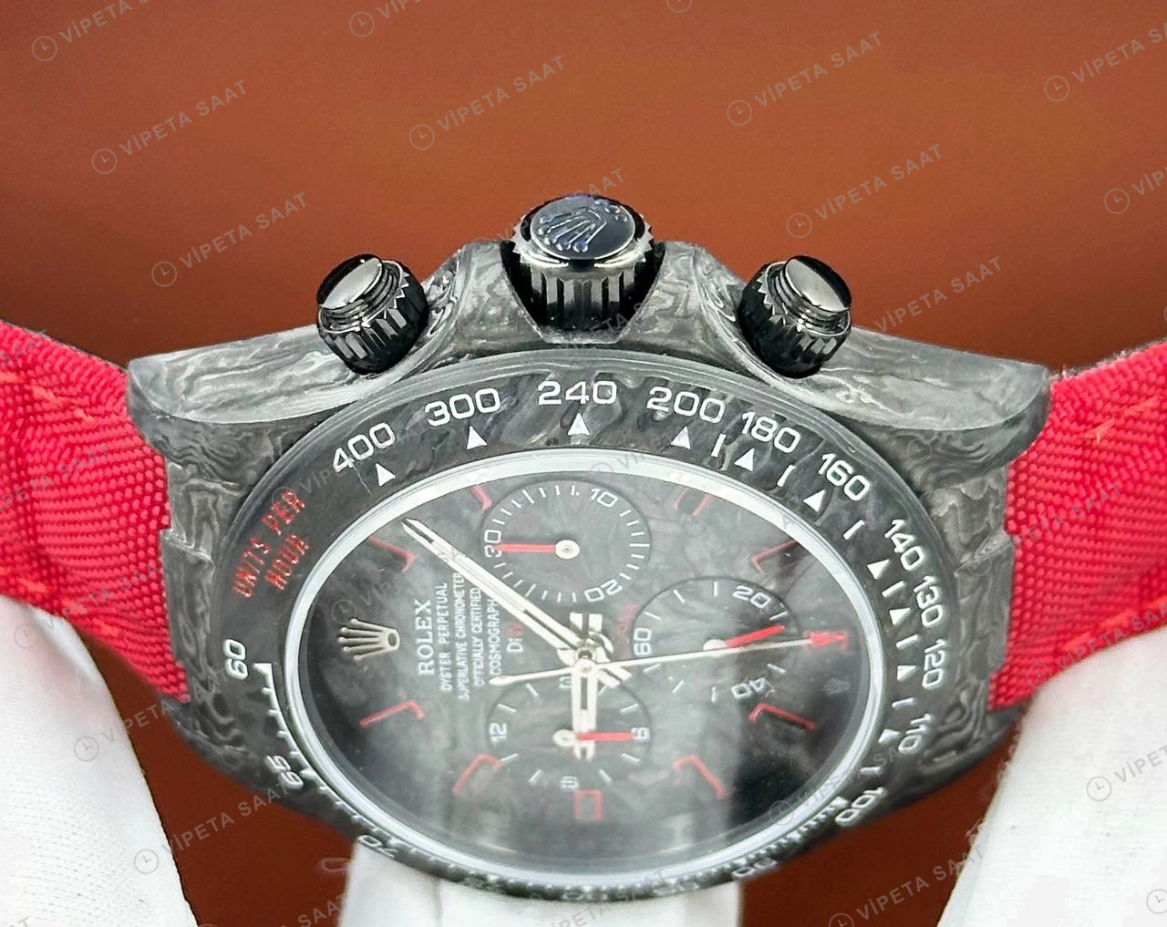 Rolex Daytona 126500LN 40 mm Iskelet Kadranlı Super Clone Eta Saat detay 3