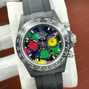 Rolex Daytona 126500LN 40 mm Oysterflex 2 Super Clone Eta Saat detay 3
