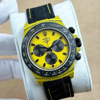 Rolex Daytona 126500LN 40 mm Sarı Kadranlı 2 Super Clone Eta Saat detay 6