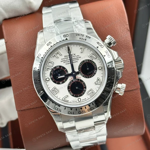 Rolex Daytona 126500LN 40 mm Seramik Super Clone Eta Saat detay 6