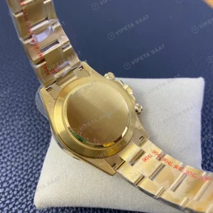 Rolex Daytona Kırmızı Super Clone ETA Saat karşıdan görünüm