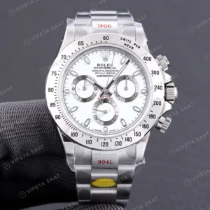 Rolex Daytona Beyaz Super Clone ETA Saat detay 6