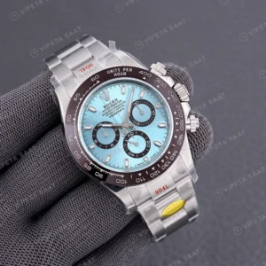 Rolex Daytona Buz Mavi Super Clone ETA Saat detay 3