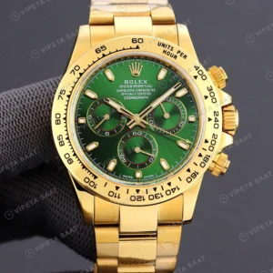 Rolex Daytona Yeşil Super Clone ETA Saat detay 7