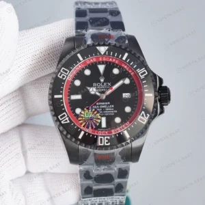 Rolex Deepsea 126660 Model 2 Siyah 44mm Super Clone ETA Saat detay 6
