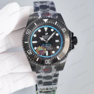 Rolex Deepsea 126660 Model 3 Siyah 44mm Super Clone ETA Saat karşıdan görünüm