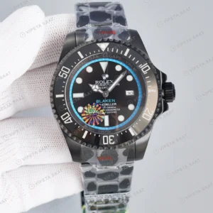 Rolex Deepsea 126660 Model 3 Siyah 44mm Super Clone ETA Saat detay 6
