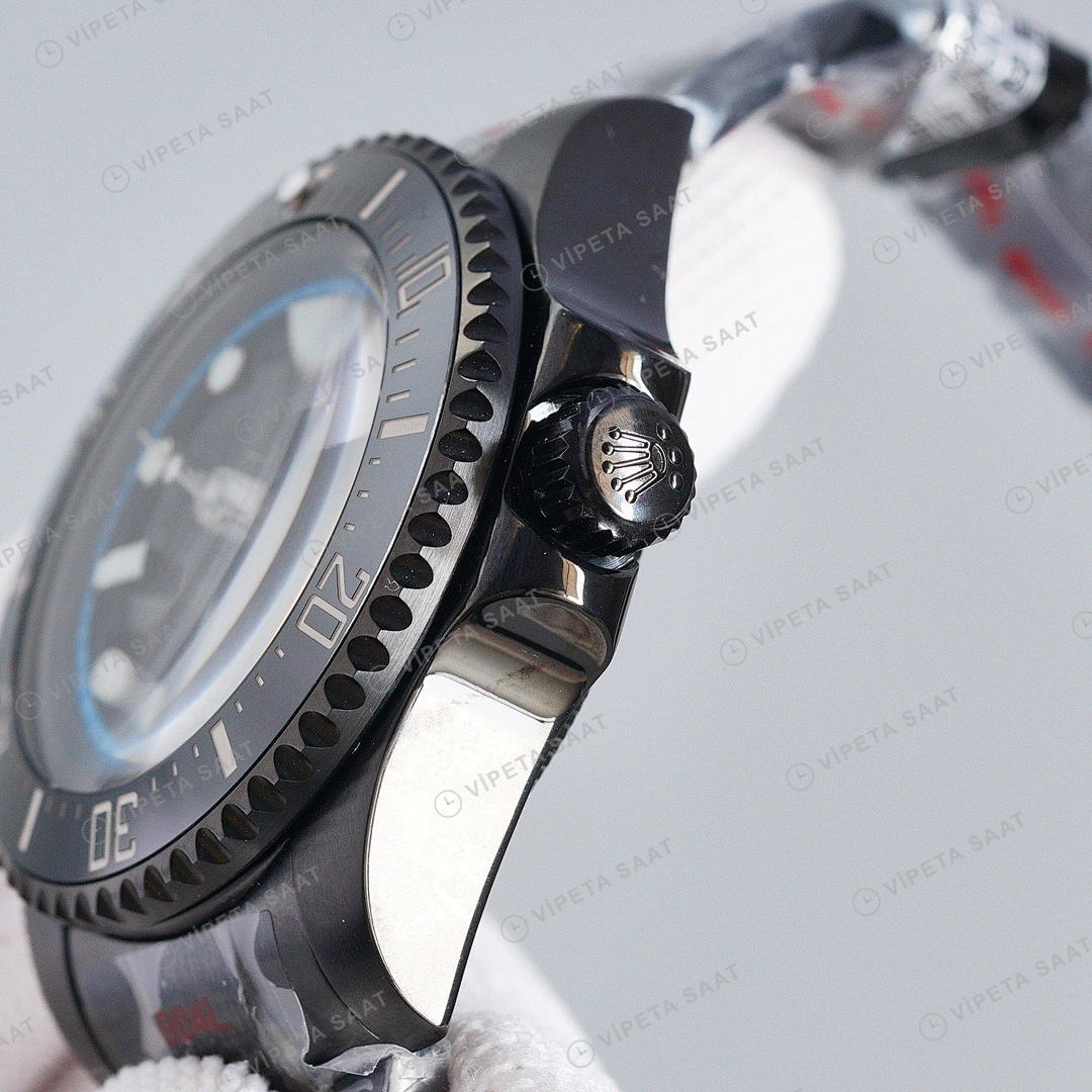 Rolex Deepsea 126660 Model 3 Siyah 44mm Super Clone ETA Saat detay 8