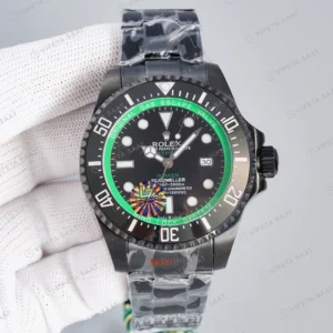 Rolex Deepsea 126660 Model 4 Siyah 44mm Super Clone ETA Saat detay 3