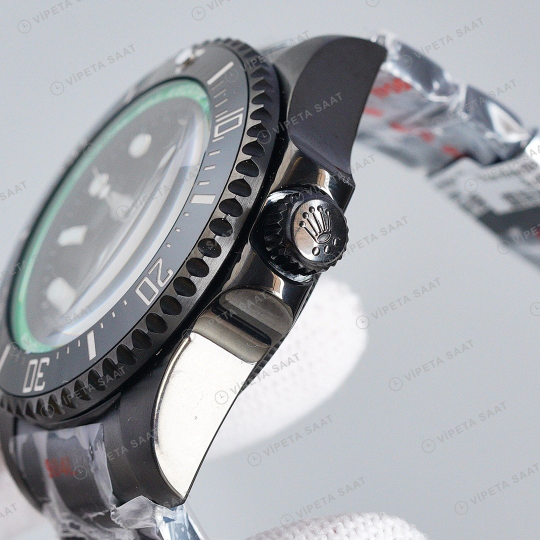 Rolex Deepsea 126660 Model 4 Siyah 44mm Super Clone ETA Saat detay 8