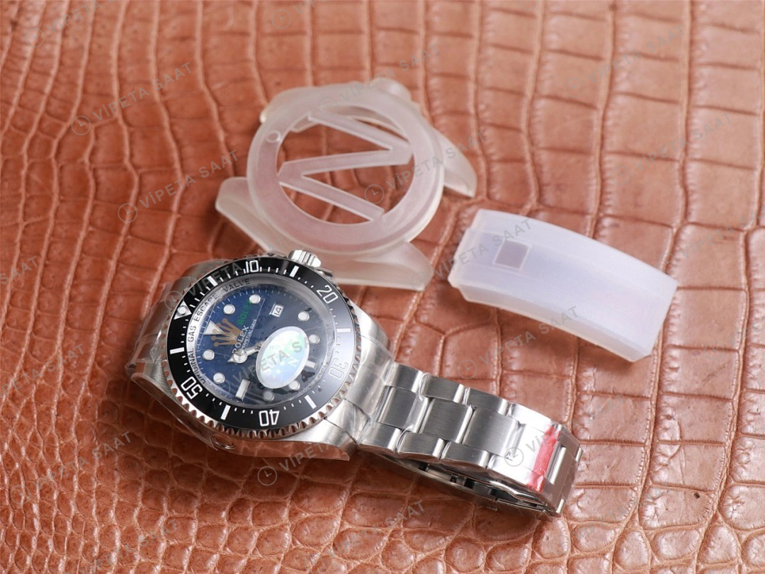 Rolex Deepsea 126660 James Cameron Mavi 44mm Super Clone ETA Saat detay 7