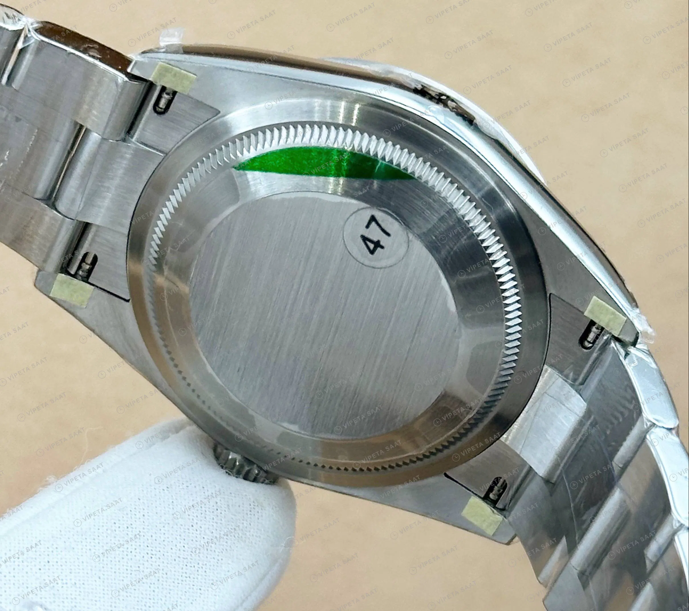 Rolex Explorer 226570 36 mm Siyah Kadranlı Super Clone Eta Saat detay 4