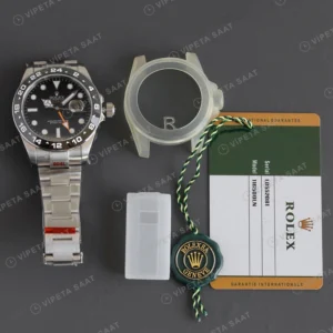 Rolex Explorer 216570 Siyah Super Clone ETA Saat yan görünüm