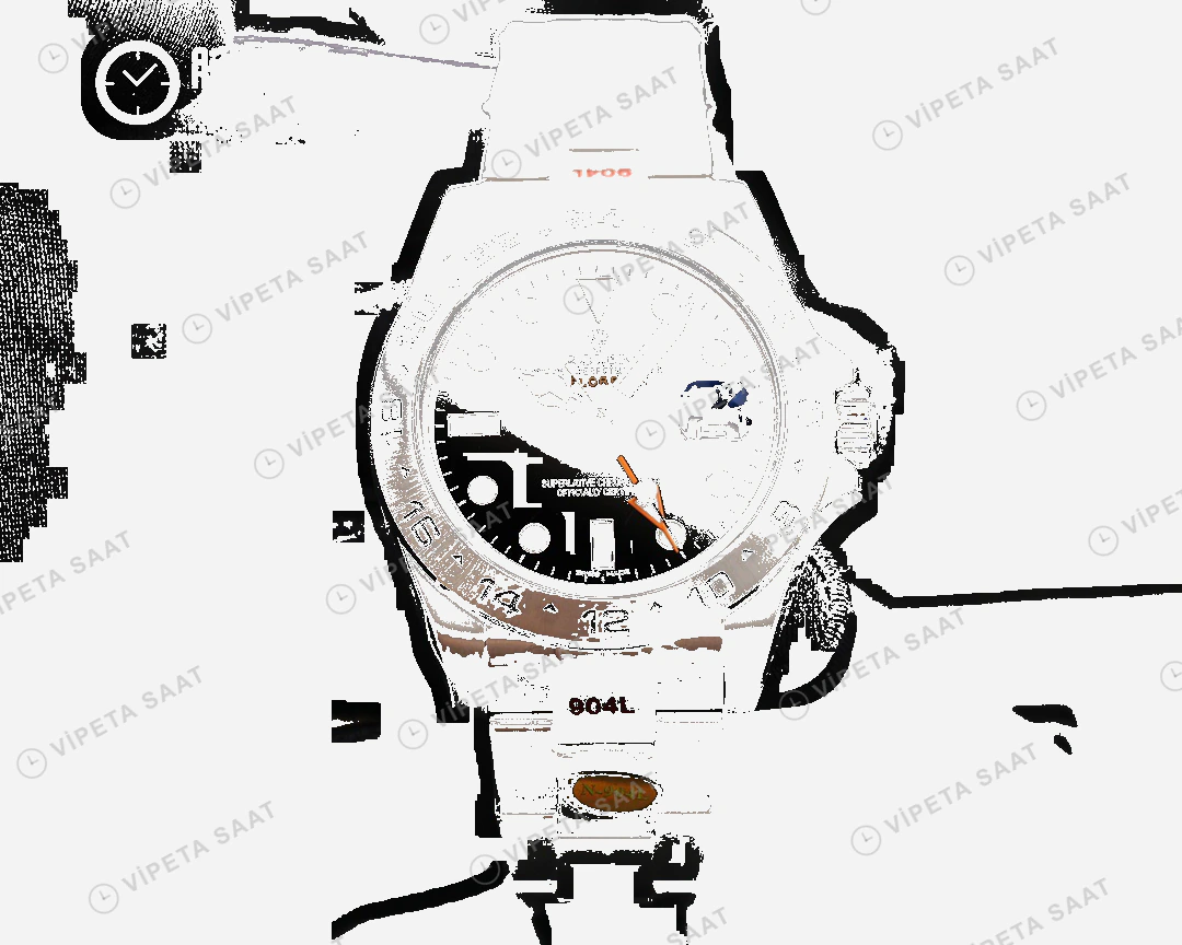 Rolex Explorer Beyaz Super Clone ETA Saat detay 5