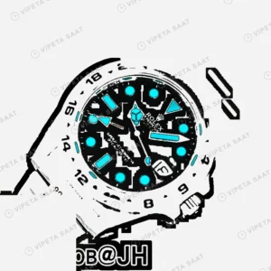 Rolex Explorer Siyah Super Clone ETA Saat karşıdan görünüm