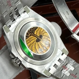Rolex GMT-Master II 126710BLNR 41 mm Batman Siyah Kadranlı Super Clone Eta Saat karşıdan görünüm