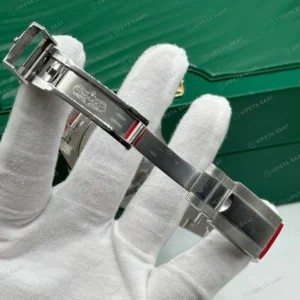 Rolex GMT-Master II 126710BLNR 41 mm Buz Mavi Kadranlı Super Clone Eta Saat karşıdan görünüm