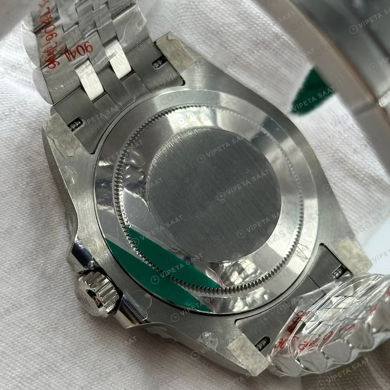 Rolex GMT-Master II 126710BLNR Batgirl Clean 3285 Jubilee Super Clone ETA Saat foto 5