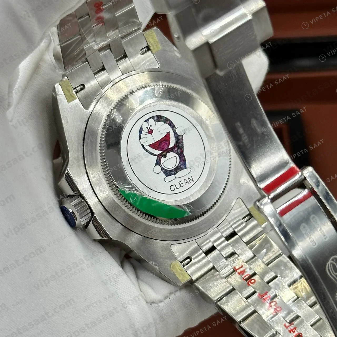 Rolex GMT-Master II 126710BLNR Batgirl Clean Factory Jubilee Super Clone ETA Saat foto 4