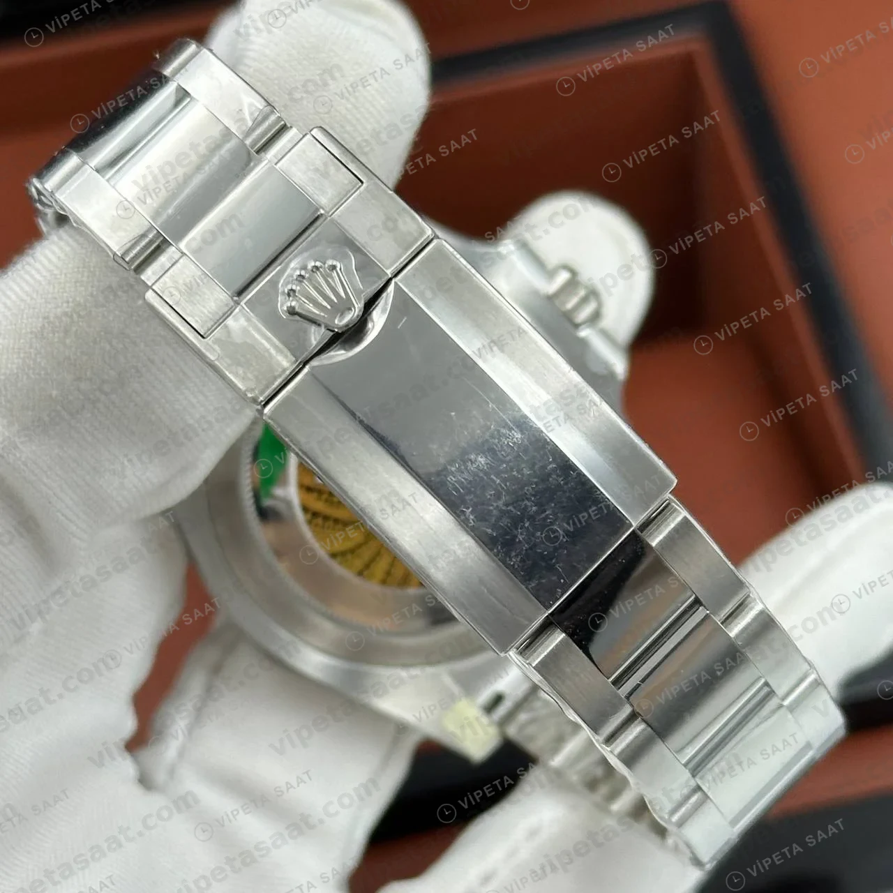 Rolex GMT-Master II 126710BLNR Batgirl Jubilee Super Clone ETA Saat foto 6