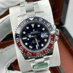 Rolex GMT-Master II 126710BLRO Pepsi Clean 3285 Super Jubilee Super Clone ETA Saat ön yüz