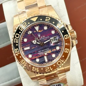 Rolex GMT-Master II 126711CHNR Root Beer Kahve-Siyah Oyster ETA Saat karşıdan görünüm