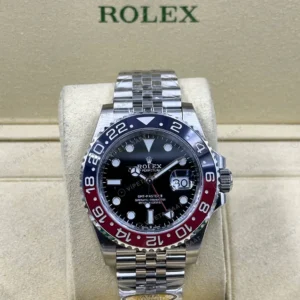 Rolex GMT-Master II 16710 Coke 3185 Jubilee ETA Saat karşıdan görünüm