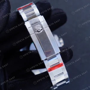 Rolex GMT-Master II Baget Siyah Super Clone ETA Saat karşıdan görünüm