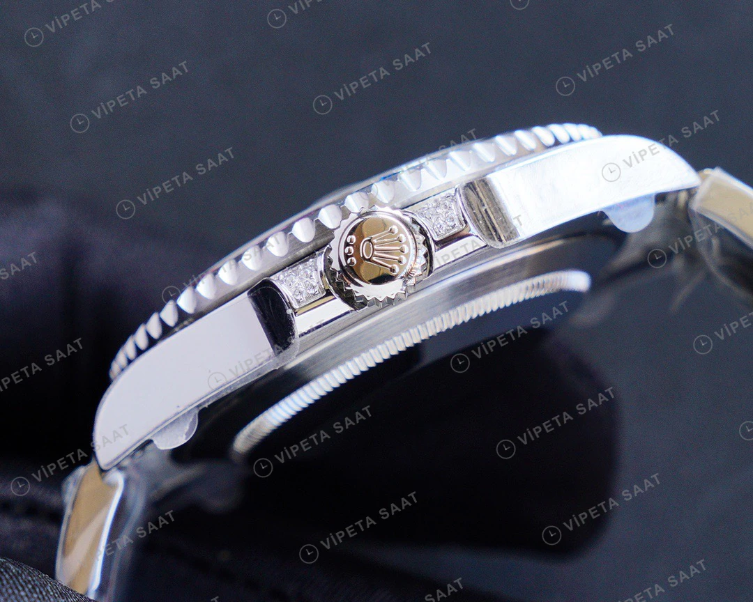 Rolex GMT-Master II Baget Siyah Super Clone ETA Saat detay 9
