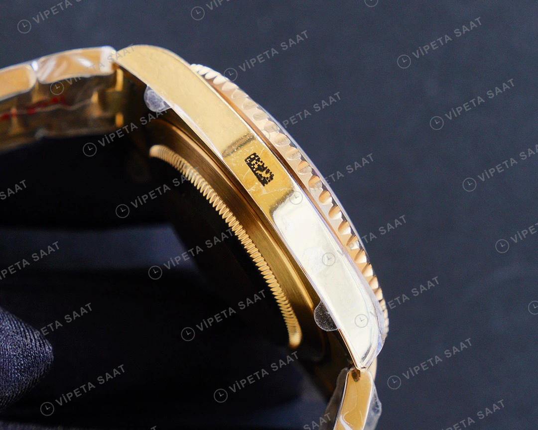 Rolex GMT-Master II Baget Siyah Super Clone ETA Saat detay 5