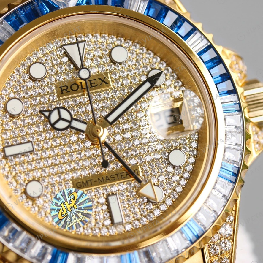 Rolex GMT-Master II Baget Mavi Super Clone ETA Saat detay 5