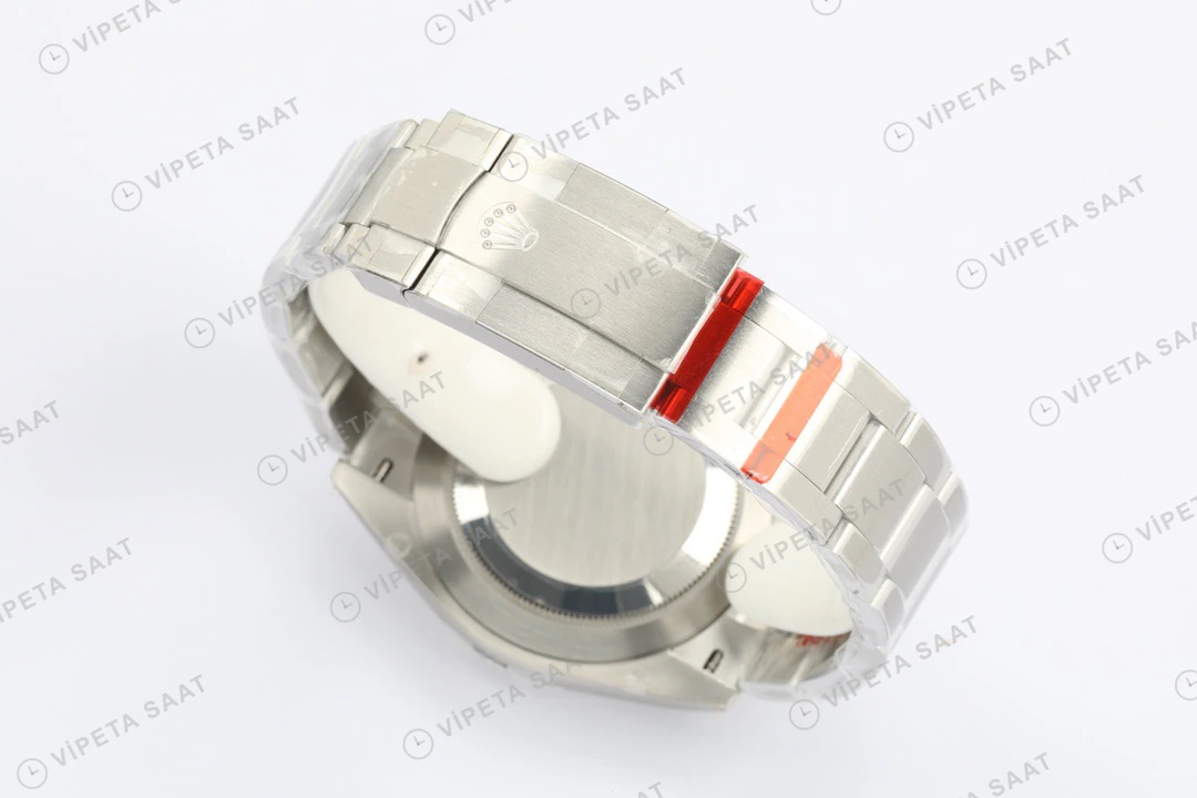 Rolex Oyster Perpetual Mavi 41mm Oyster Super Clone ETA Saat detay 4