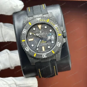 Rolex Sea-Dweller 126603 Sarı Kadranlı Super Clone Eta Saat karşıdan görünüm