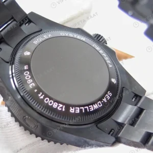 Rolex Sea-Dweller Siyah 44mm Super Clone ETA Saat karşıdan görünüm