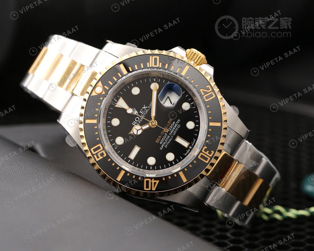 Rolex Sea-Dweller Siyah Super Clone ETA Saat detay 7