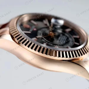 Rolex Sky-Dweller Gri Super Clone ETA Saat karşıdan görünüm