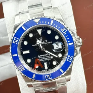 Rolex Submariner 126610LN 41 mm Mavi Kadranlı Super Clone Eta Saat karşıdan görünüm