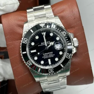Rolex Submariner 126610LN 41 mm Siyah Kadranlı Super Clone Eta Saat karşıdan görünüm