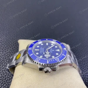 Rolex Submariner Mavi Super Clone ETA Saat karşıdan görünüm