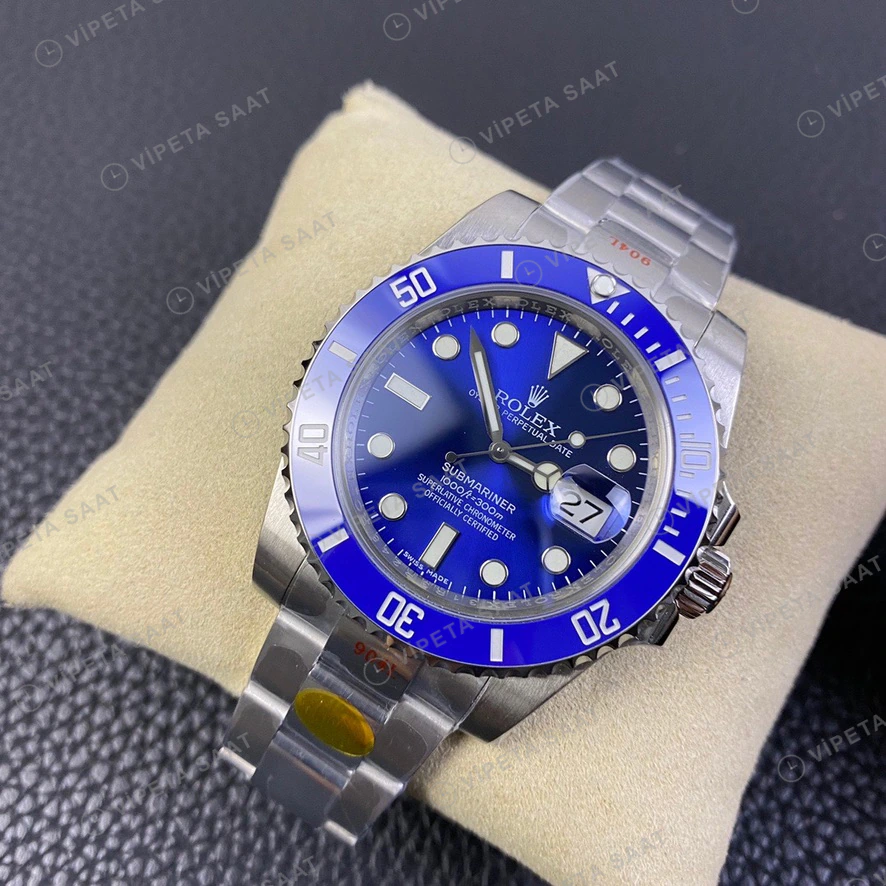 Rolex Submariner Mavi Super Clone ETA Saat detay 6