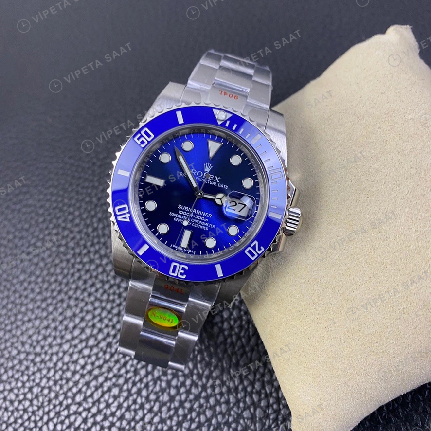 Rolex Submariner Mavi Super Clone ETA Saat detay 7