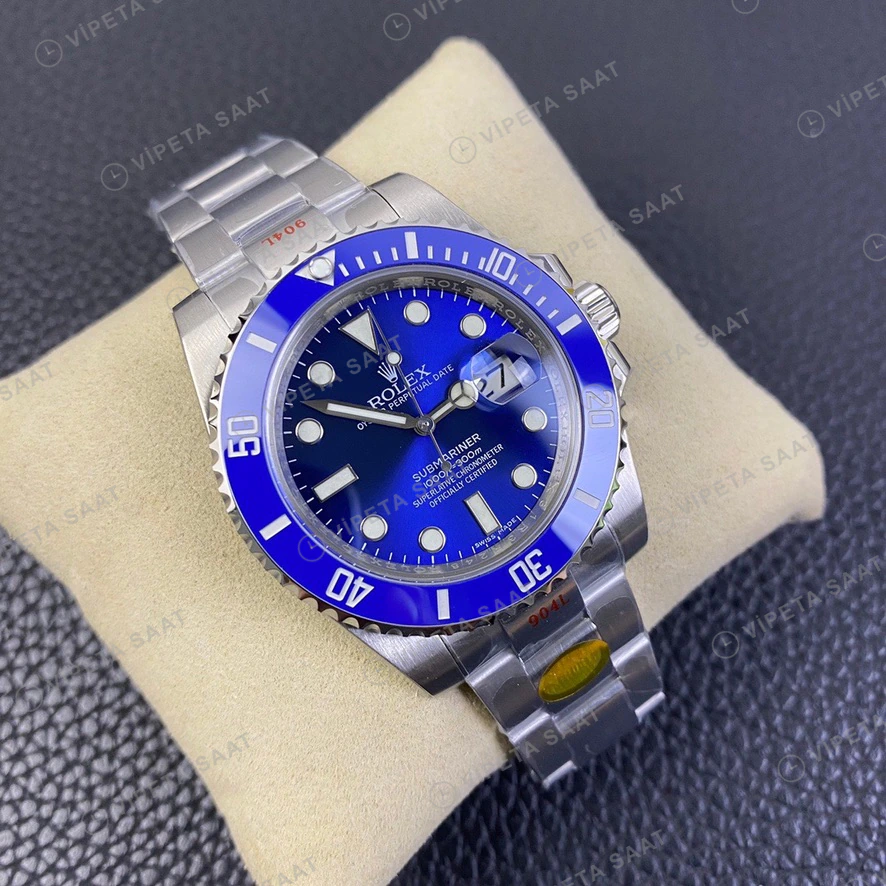 Rolex Submariner Mavi Super Clone ETA Saat detay 8