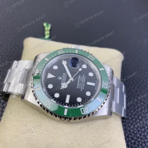 Rolex Submariner Siyah Super Clone ETA Saat karşıdan görünüm