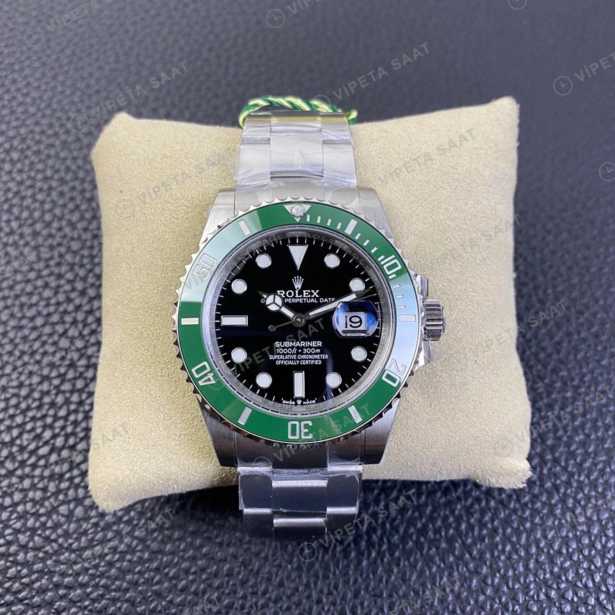 Rolex Submariner Siyah Super Clone ETA Saat detay 4