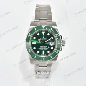Rolex Submariner Yeşil Super Clone ETA Saat yan görünüm