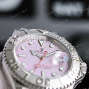 Rolex Yacht-Master Pembe Super Clone ETA Saat karşıdan görünüm