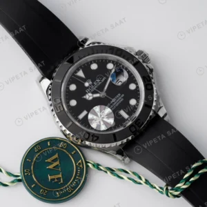 Rolex Yacht-Master Siyah Super Clone ETA Saat karşıdan görünüm