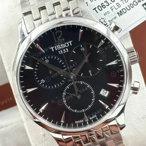 Tissot Chrono XL Mavi Kronograf Çelik Bileklik Super Clone ETA Saat detay 4