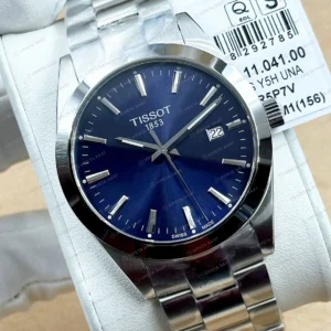 Tissot Gentleman Mavi Kadran Çelik Super Clone ETA Saat TIS0149 detay 8