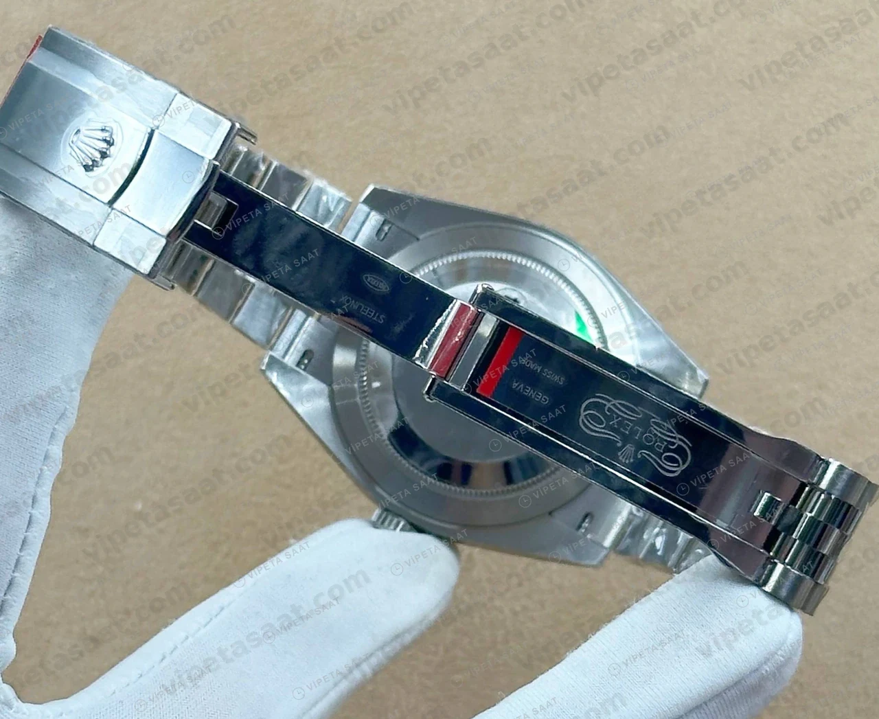 Tissot Lady Gümüş Fluted Bezel Çelik Özel Super Clone ETA Saat detay 6